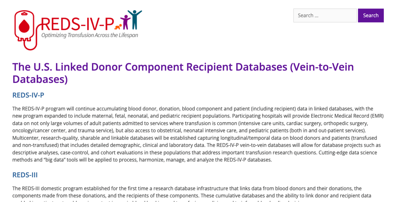 vein to vein blood donation management system