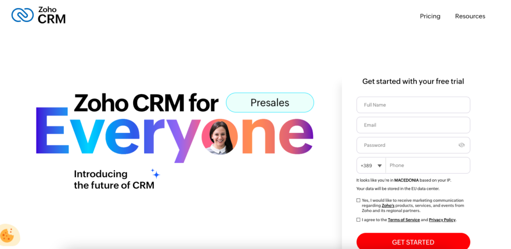 zoho crm cloud-based crm platform for small and medium-sized businesses